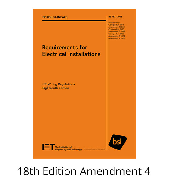 18th Edition Amendment 4 module
